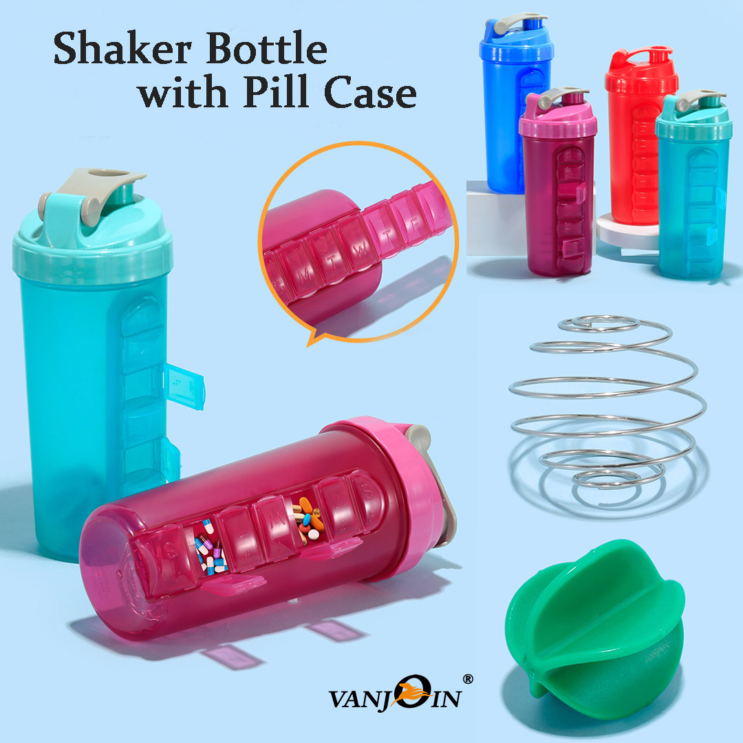 Protein Shaker Bottle with Pill Case
Different mixer balls in choice.
MOQ is 3000 pieces.
vjplastics.com
#proteinshake #shakerbottle #waterbottle #pillcase #sportsbottle #bottledesign #plasticbottle