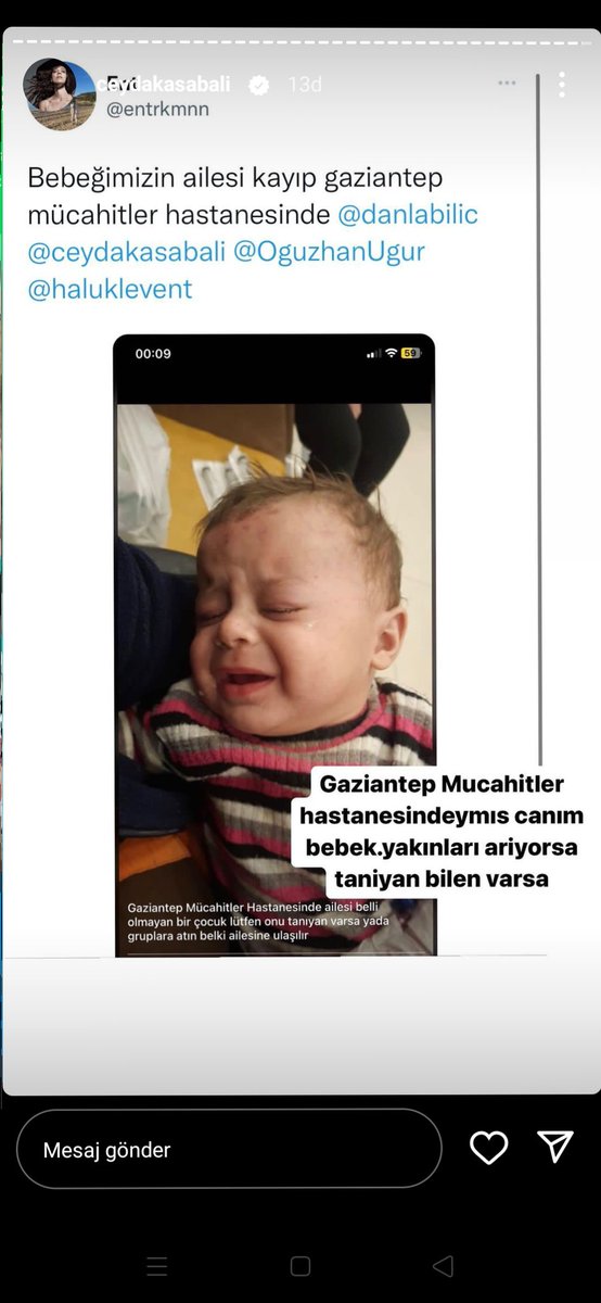liljaleyla's tweet photo. #deprem #suleymanbebek bu bebekler ayni olabilir mi? #Gaziantep #hatayyardimbekliyor https://t.co/vBVbiPuCcp