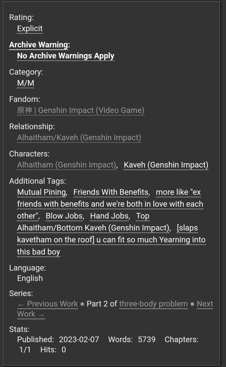 Haikaveh's exhaustion