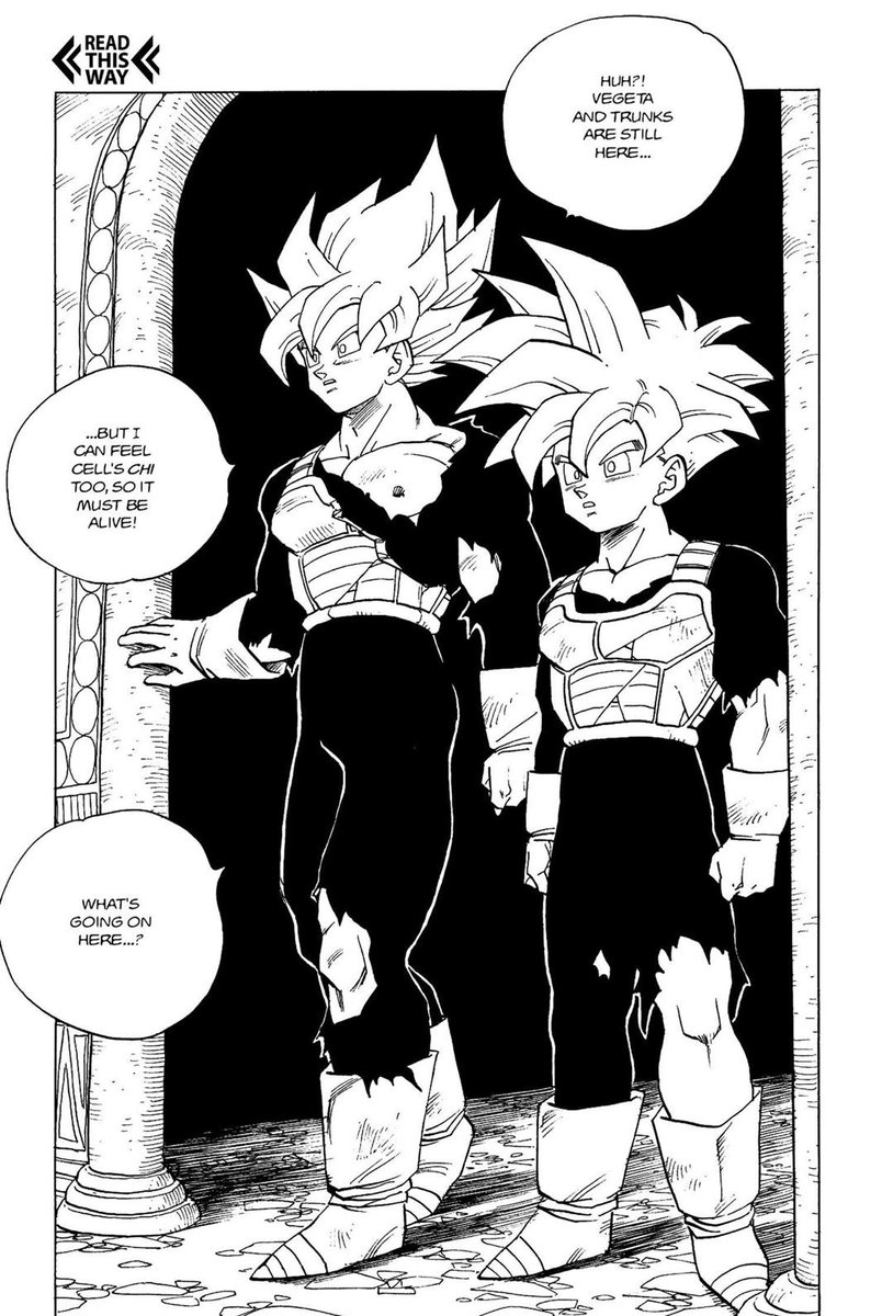 tatakae007's tweet photo. Mastered Super Saiyan state in Cell Arc will always be amazing to me as as concept because it represents Goku balancing his Nature (Super Saiyan form) with his Nurture (martial arts training) https://t.co/BXKMPQBX4i