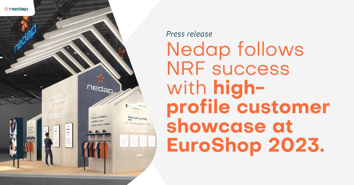 What to expect from the Global Leader in RFID at <a href="/EuroShop/">EuroShop</a>?

👉Customer showcases featuring a.o. G-Star RAW and Foot Locker. 

🚀New product launch: iD POS 2: a next-generation point-of-sale reader that uses RFID technology. More info soon! 

bit.ly/3JPM1dF