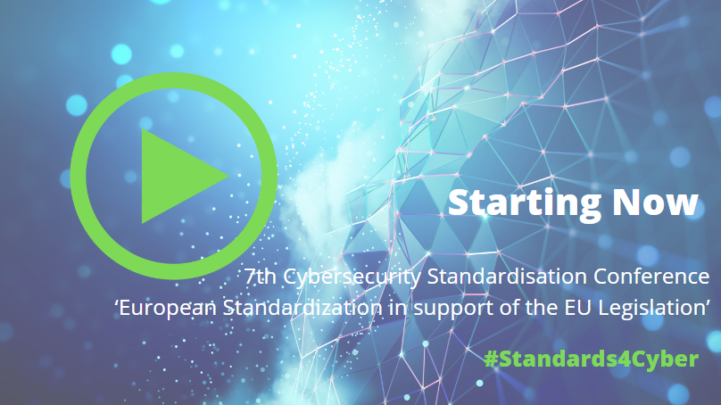 Off we go! CEN, CENELEC, <a href="/ETSI_STANDARDS/">ETSI</a> &amp; <a href="/enisa_eu/">ENISA</a> kicked off the 7th #Cybersecurity Standardisation Conference.
This year we focus on 'European Standardisation in support of the EU Legislation'.
Join the conversation with #Standards4Cyber