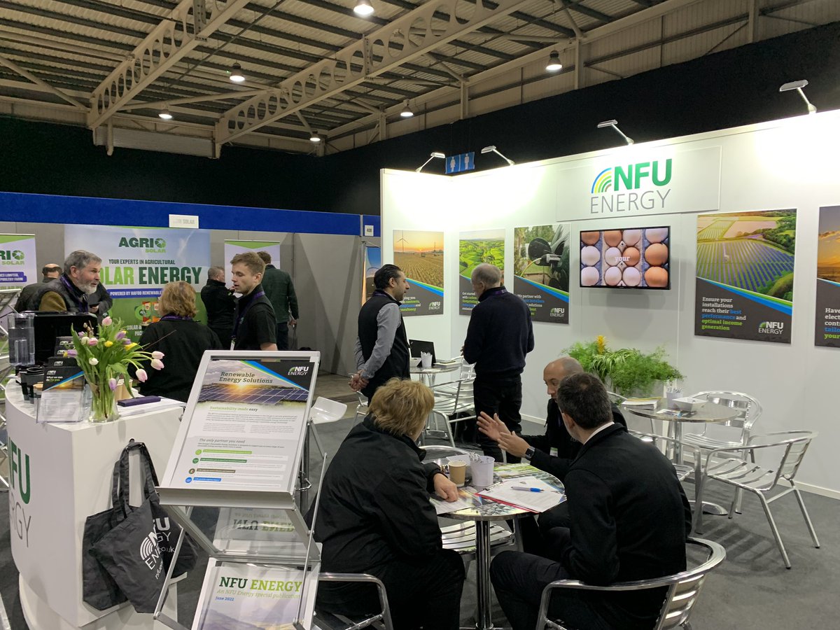 A great morning so far @lowcarbonagri. Come and say hi to the team on stand #311! #lowcarbonagri23