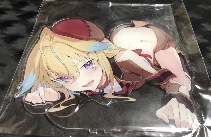 ノラ君のアクスタ無事届いてるみたいで何より!尻尾が中折れしちゃったりするぐらいヘニョいので優しく触ってあげてね。 