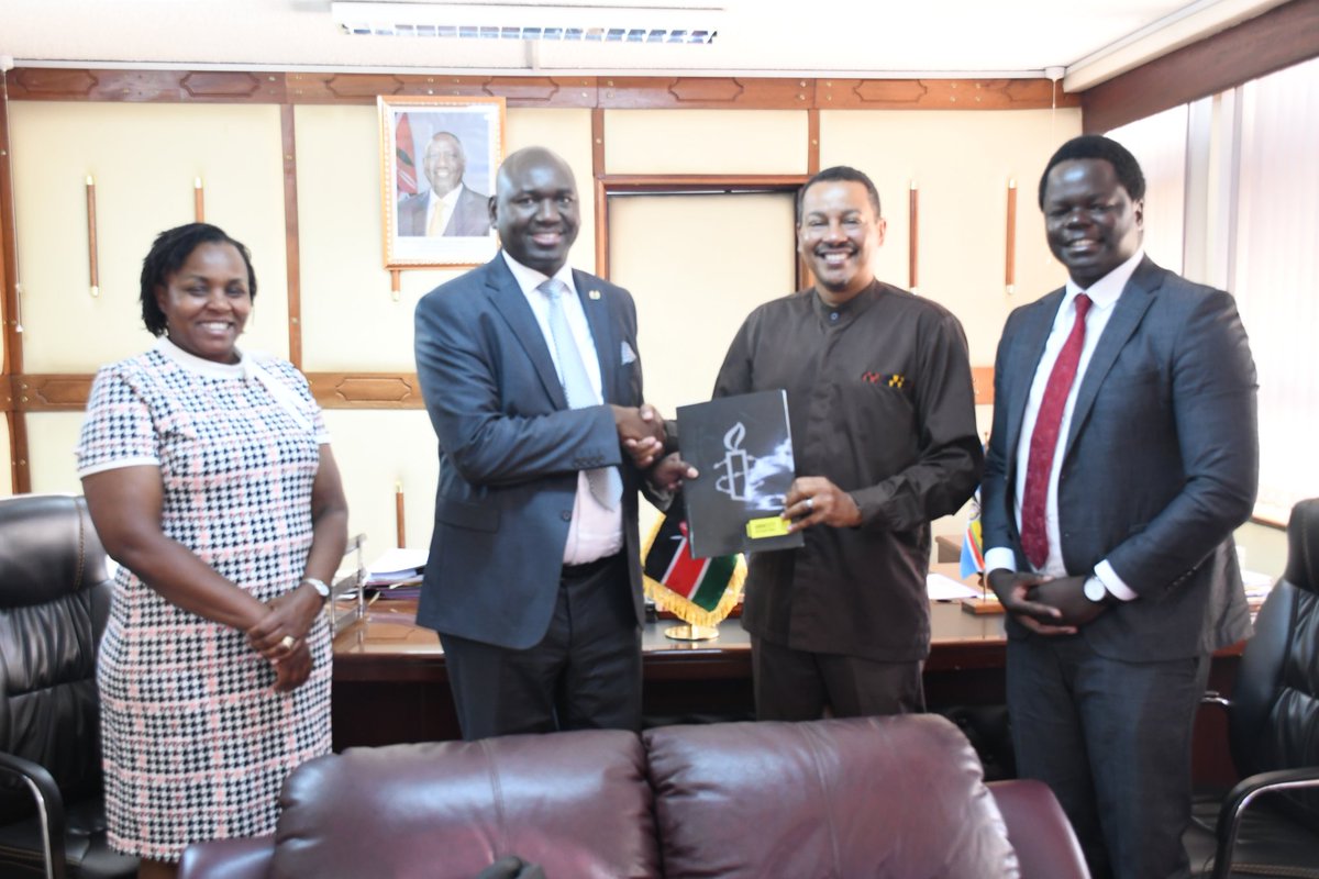 JuliusKBitok's tweet photo. Civil Society Organisations will play a key role in making the digital transformation a driver for inclusion and development.

Held talks with @AmnestyKenya ED @irunguhoughton on digital transformation ahead of a planned breakfast meeting with civil society groups on the same. https://t.co/NHU6pMMwg2