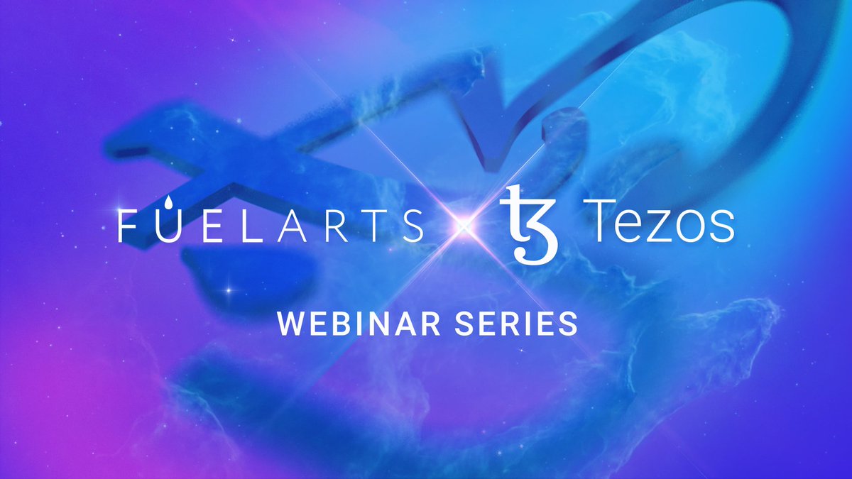 FUELARTS (@fuelartsnyc) on Twitter photo Spanning from early February to April 2023, Fuelarts & #Tezos Webinar Series✨ will uncover various facets of Tezos ecosystem including Art+Tech and #NFT
Webinar Series will touch upon the following topics:
▫️<a href="/TezosFoundation/">Tezos Foundation</a> with <a href="/EdwardsMason/">Mason Edwards</a> Spanning from early February to April 2023, Fuelarts & #Tezos Webinar Series✨ will uncover various facets of Tezos ecosystem including Art+Tech and #NFT
Webinar Series will touch upon the following topics:
▫️<a href="/TezosFoundation/">Tezos Foundation</a> with <a href="/EdwardsMason/">Mason Edwards</a>