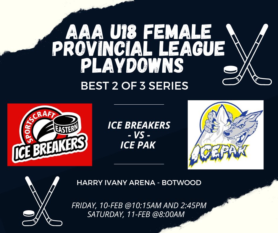 U 18 AAA Ice Breakers tweet media