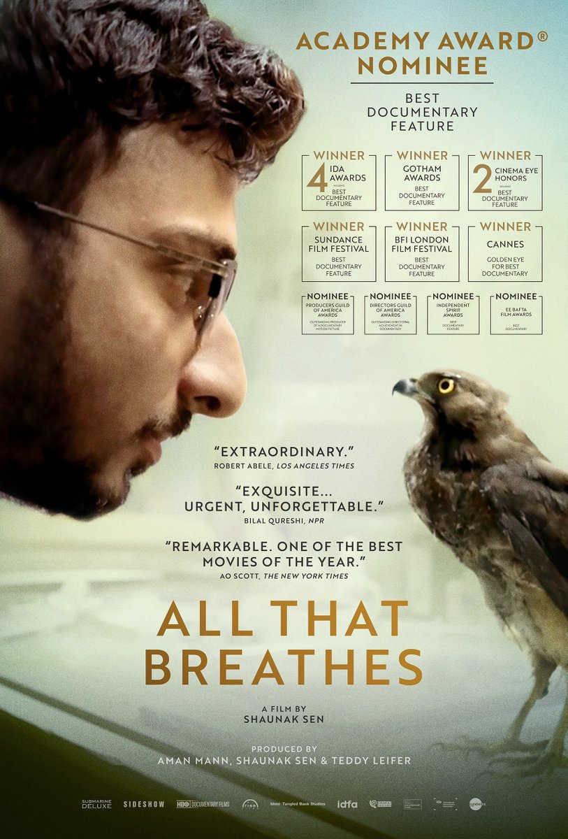 risefilms's tweet photo. It's finally here! #AllThatBreathes has its TV premiere in the US on @HBO and @hbomax today and is streaming around the world from tomorrow 🎉📺

https://t.co/fbtvcQSBDY

@allthatbreathes @HBODocs @TangledBankHHMI @subdeluxe @asideshowfilm @Dogwoof https://t.co/EJxmQ882iq