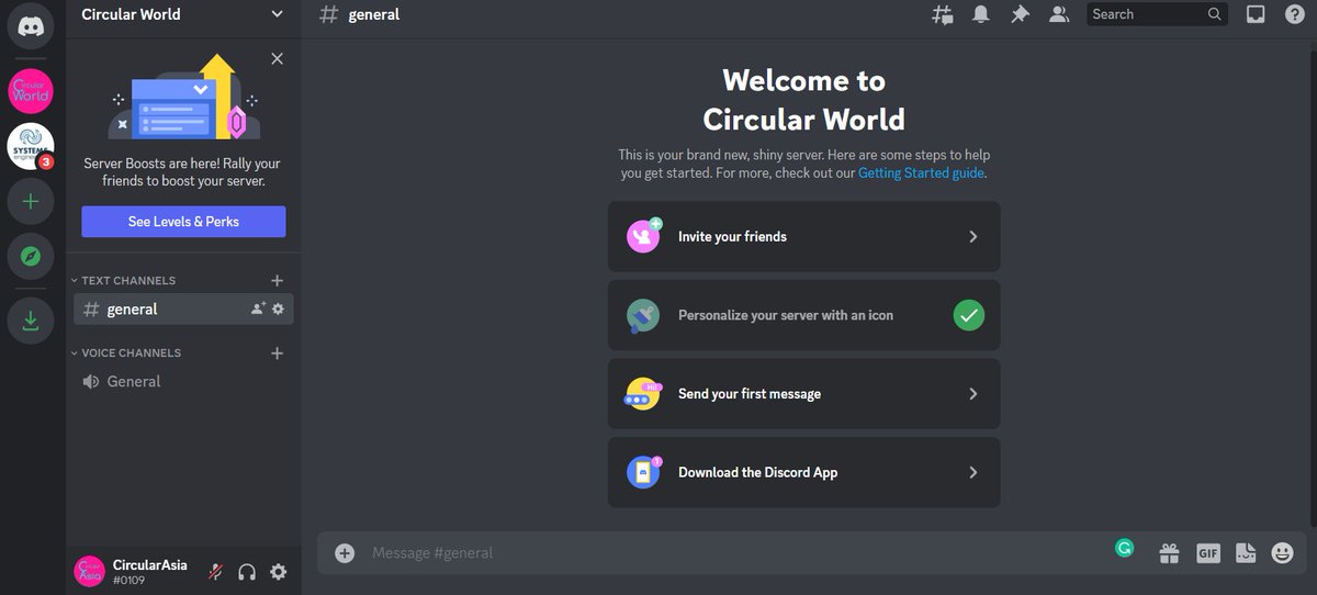 I was introduced to Discord a few weeks ago and it is a great platform for communication. Since this screenshot, I have finished adding in all the channels. It could be an exciting place to network.