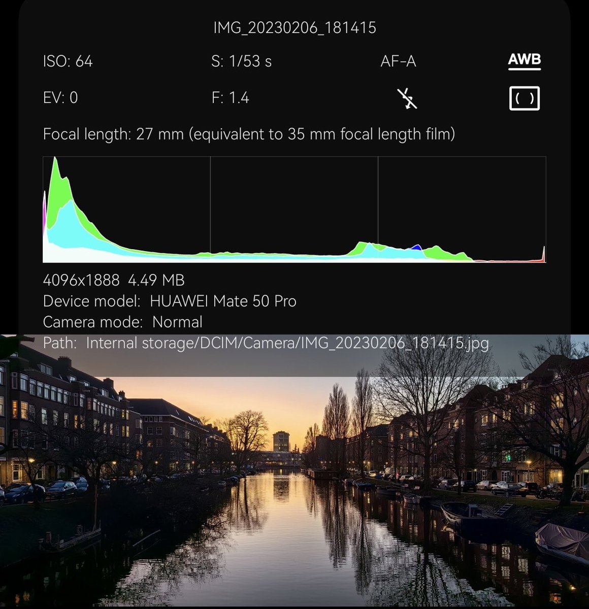 fabrizio_degni's tweet image. Amsterdam, Sunset comparison:
#VIVO X90 Pro+
#Huawei Mate50 Pro

16:9, Photo Mode, HDR Auto.
In the VS the Mate50Pro is on the top (you can see the #EXIF).

#HUAWEIMate50Pro #vivox90proplus #amsterdam #sunset @HCNewsroom  @encoword @bencsin #streetphotographers