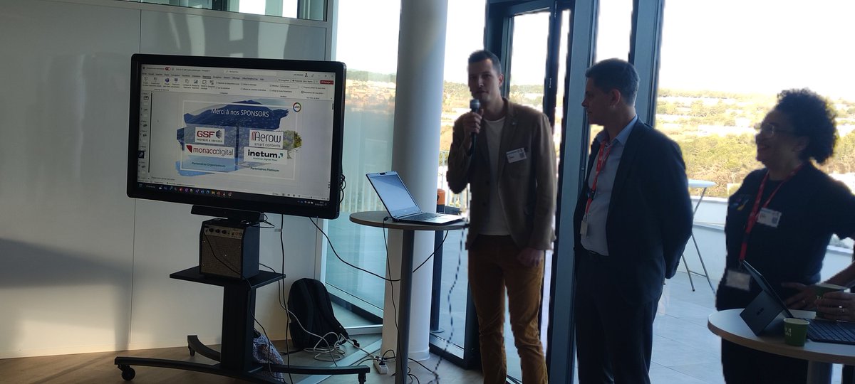 larry_angama's tweet image. #amssophia  c&apos;est parti pour l&apos;ams Sophia une trentaine de sessions autour de #Microsoft365 #MicrosoftViva  #sharepoint
@MonacoDigital98 en sponsor de l&apos;événement