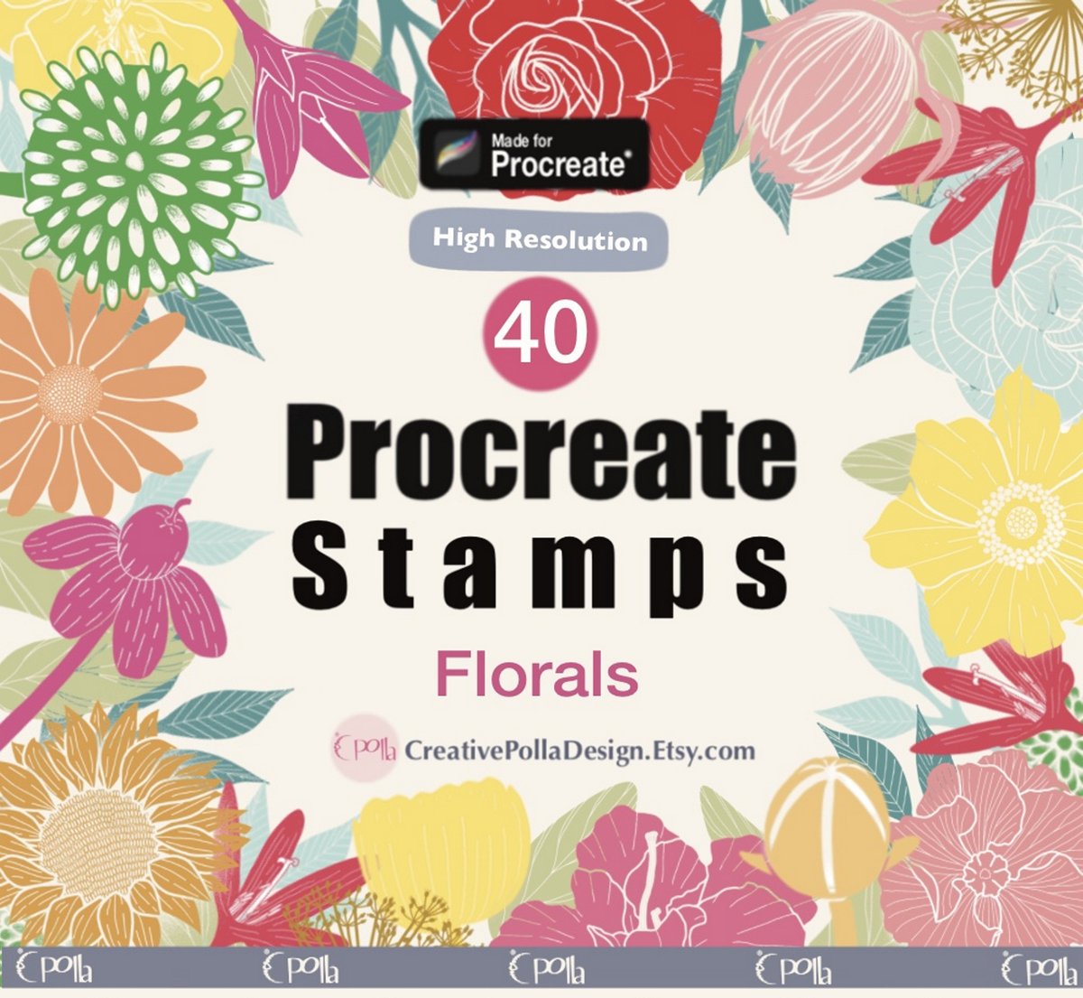 ClaraFruggeri's tweet photo. 40 #ProcreateFlower Stamps, realize beautiful #digitalpainting or #digitalillustrations with #FloralProcreate Stamps, #ProcreateBotanical #ProcreateBrushes https://t.co/Zofy2lmFib See you here ➡️https://t.co/Zsw8sLJ9N0 
#illustration #ProcreateStamps #StampBrushes #digitalfile https://t.co/0b0jC6n5O2