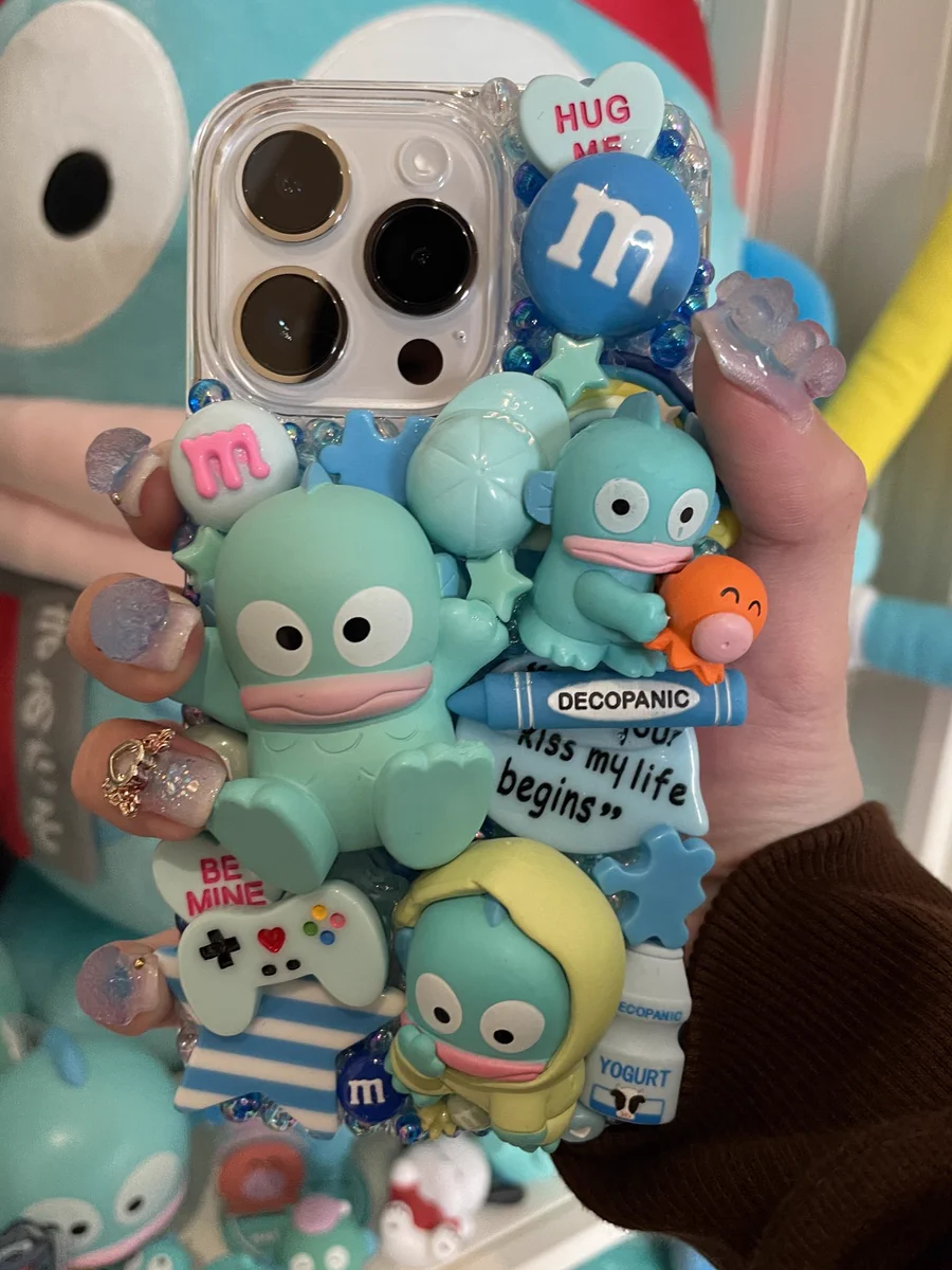 ハンギョドン愛が溢れすぎのiPhoneケース！可愛いけどどうやって持つん？？