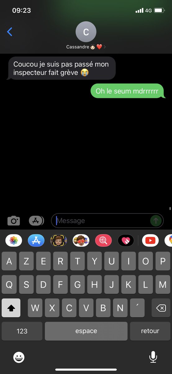Ma sœur qui passe pas le permis à cause de la grève force à elle 🥲