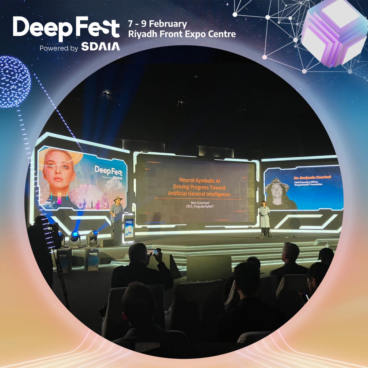 deepfestai's tweet image. Kicking of the 📍 #DeepFest stage with Dr. Benjamin Goertzel (CEO, SingularityNET Foundation) speaking on &apos;Neural-Symbolic AI Driving Progress Toward Artificial General Intelligence&apos;. 

Join him for for an insightful talk and a robot demonstration. 

#DataAndAI #AIinBusiness