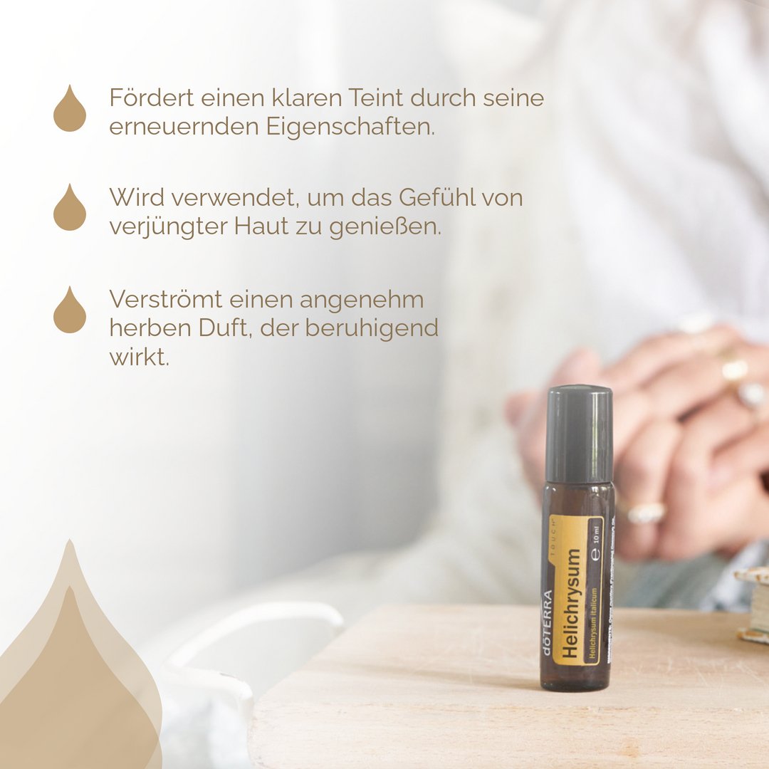 DOaromaTERRApie's tweet photo. Habt ihr schon gehört? Im Februar erhaltet ihr einen 10ml Helichrysum Touch gratis mit jeder Bestellung von mindestens 150 PV gratis dazu! Helichrysum (Strohblume) ist ein tolles Öl für den Teint. Ihr könnt es vor eurer Schönheitsroutine auf euer Gesicht auftragen. https://t.co/O3Ky1mOGhc