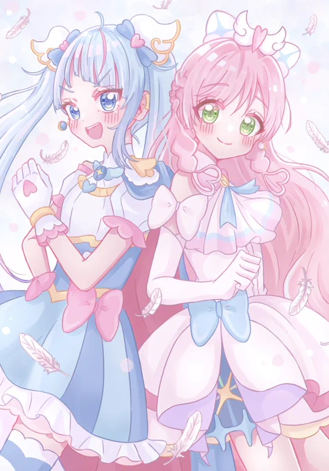 ໒꒱ #precure #ひろプリ #キュアスカイ  #キュアプリズム 