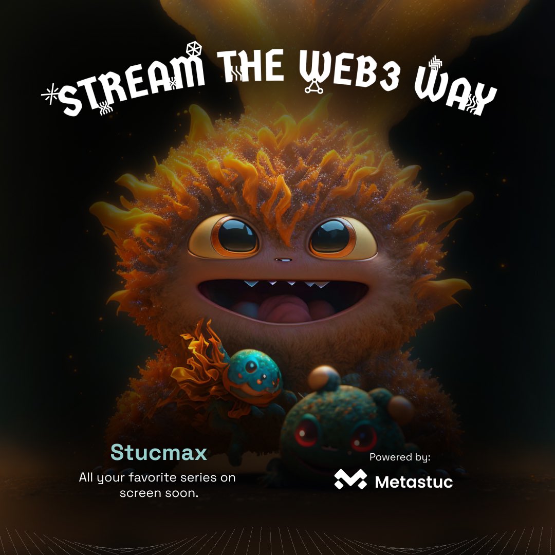 metastuc's tweet photo. Imagine your favourite pfp on screens soon,stream the web3 way leggo 🚀🪄 stucmax is coming https://t.co/EaSNVa6YkV