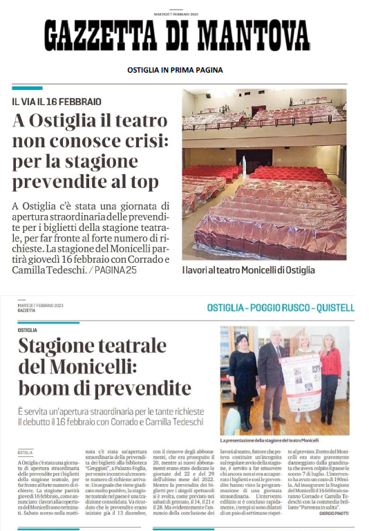 Comune di Ostiglia (@comuneostiglia) on Twitter photo 