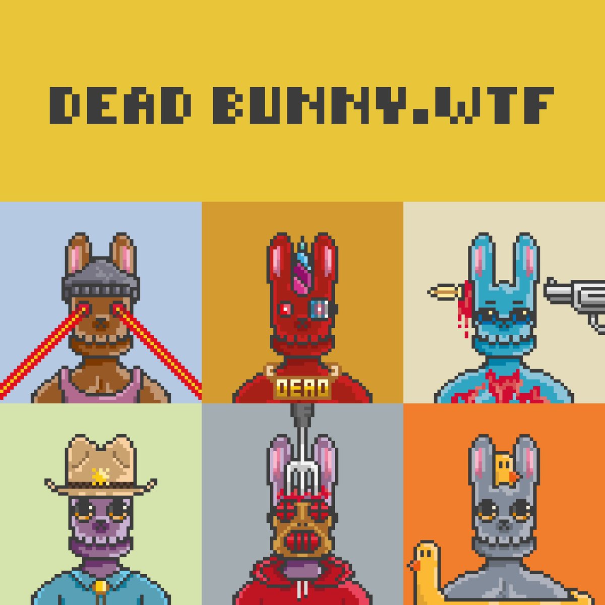 matryoshkalabs's tweet photo. GM GM GM🐰

You'd love them if they were a sweet bunny, but they're not.  They're trouble bunnies and FREE❗️

Etherscan: https://t.co/QZvFcUq2GU

Mint Website: 
https://t.co/xa59MXJkq0 https://t.co/BFH8rTrni9