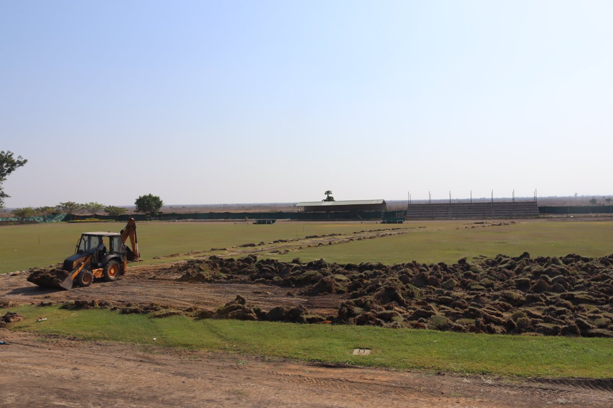 GreenfuelFC's tweet photo. On the 1st of November 2022, we commenced the renovations of our GreenFuel Sports Arena "We are playing at home with a full stadium and passionate fans" #boysdzenharo #EthanolBoys #inittowinit #fortheloveofthegame https://t.co/6MkZ41ZOzi