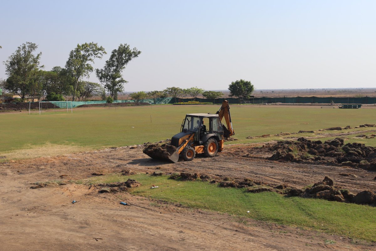 GreenfuelFC's tweet photo. On the 1st of November 2022, we commenced the renovations of our GreenFuel Sports Arena "We are playing at home with a full stadium and passionate fans" #boysdzenharo #EthanolBoys #inittowinit #fortheloveofthegame https://t.co/6MkZ41ZOzi