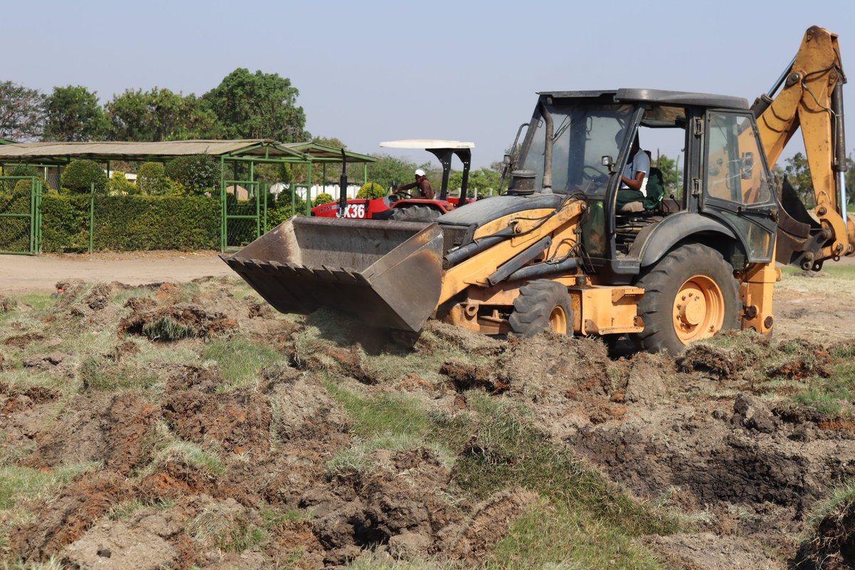 GreenfuelFC's tweet photo. On the 1st of November 2022, we commenced the renovations of our GreenFuel Sports Arena "We are playing at home with a full stadium and passionate fans" #boysdzenharo #EthanolBoys #inittowinit #fortheloveofthegame https://t.co/6MkZ41ZOzi