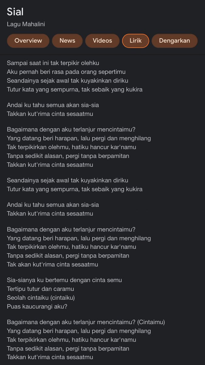 notdecdyet's tweet photo. kukira lagu ternyata kisahku. hahatai. https://t.co/MK8SJfTbAa