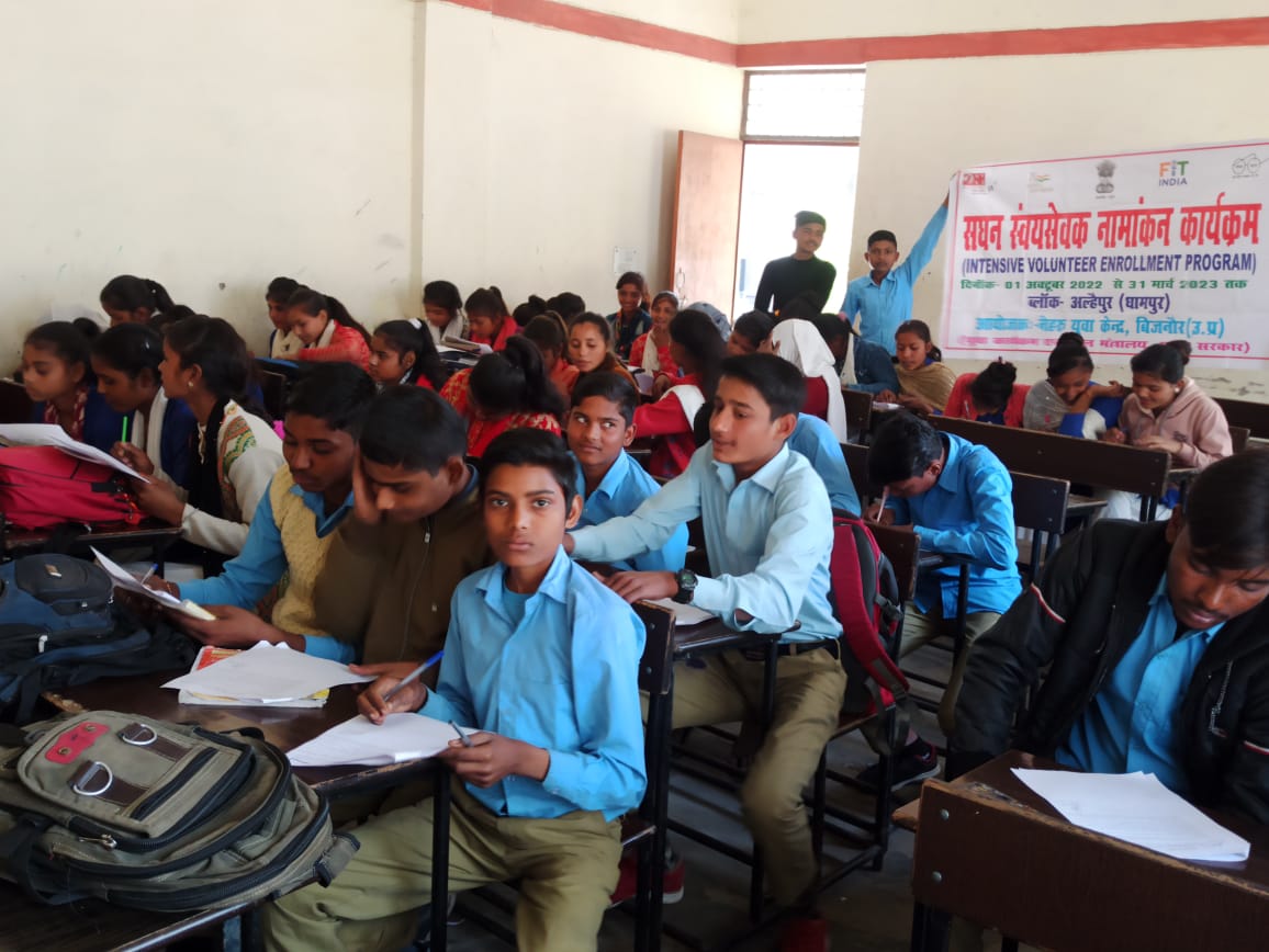 BijnorNyk's tweet photo. IVEP program has been organised at Allahpur (dhampur) under which youth were registered with NYKS.
#IVEP
@nyksindia @YASMinistry @dmbijnor @ianuragthakur @arunednyks https://t.co/w0OldvAuIW