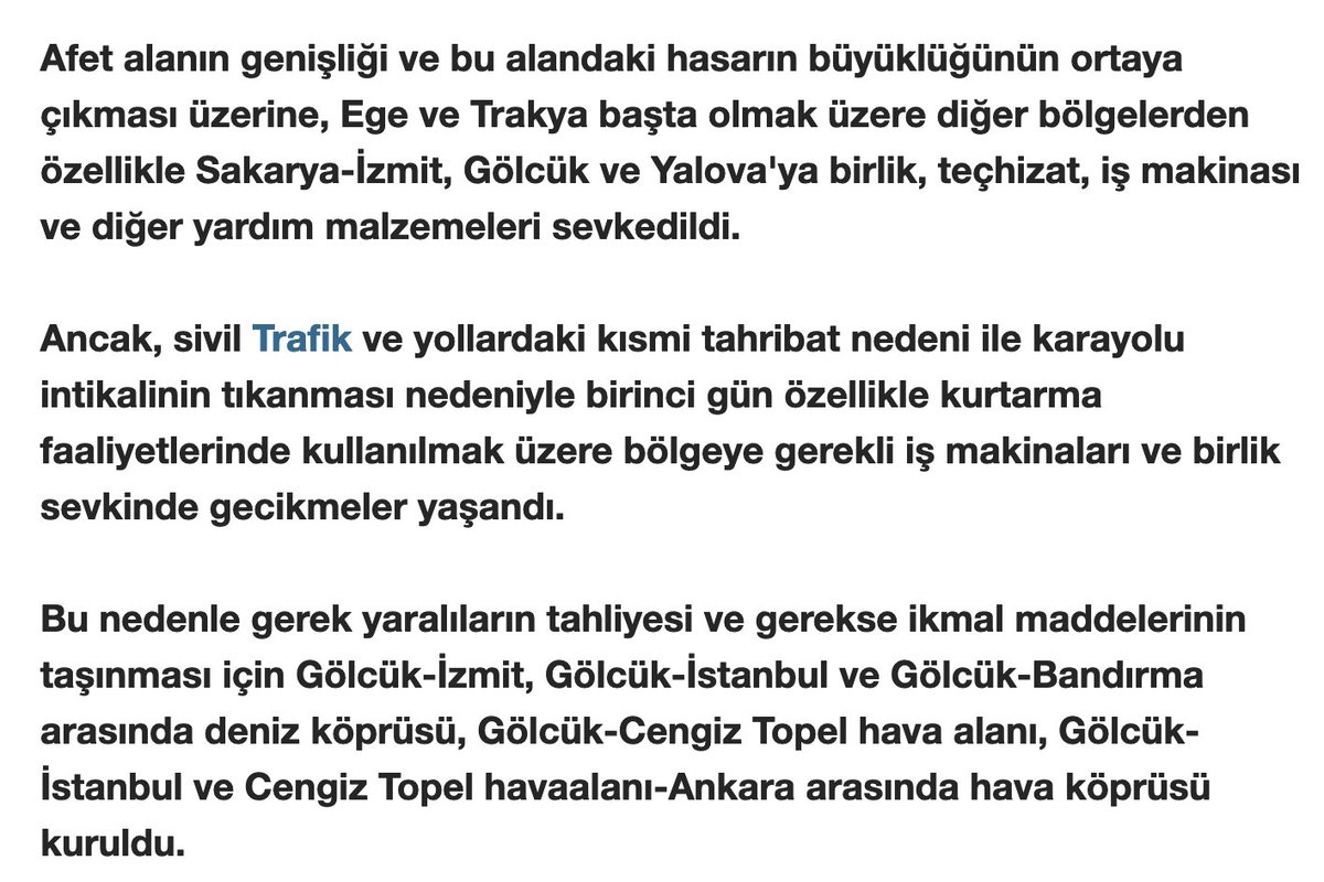17 Ağustos'tan daha büyük 2 depremi 8 saat içinde yaşayan felaket bölgesi için topyekün seferberlik ilan edilmemiş olmasını ve Türk Silahlı Kuvvetlerinin koordinasyonunu ile hava ve deniz gücünün tam kapasite kullanılmamasını eleştirdiğim için Hulusi bey 3500 asker yolladık diye+