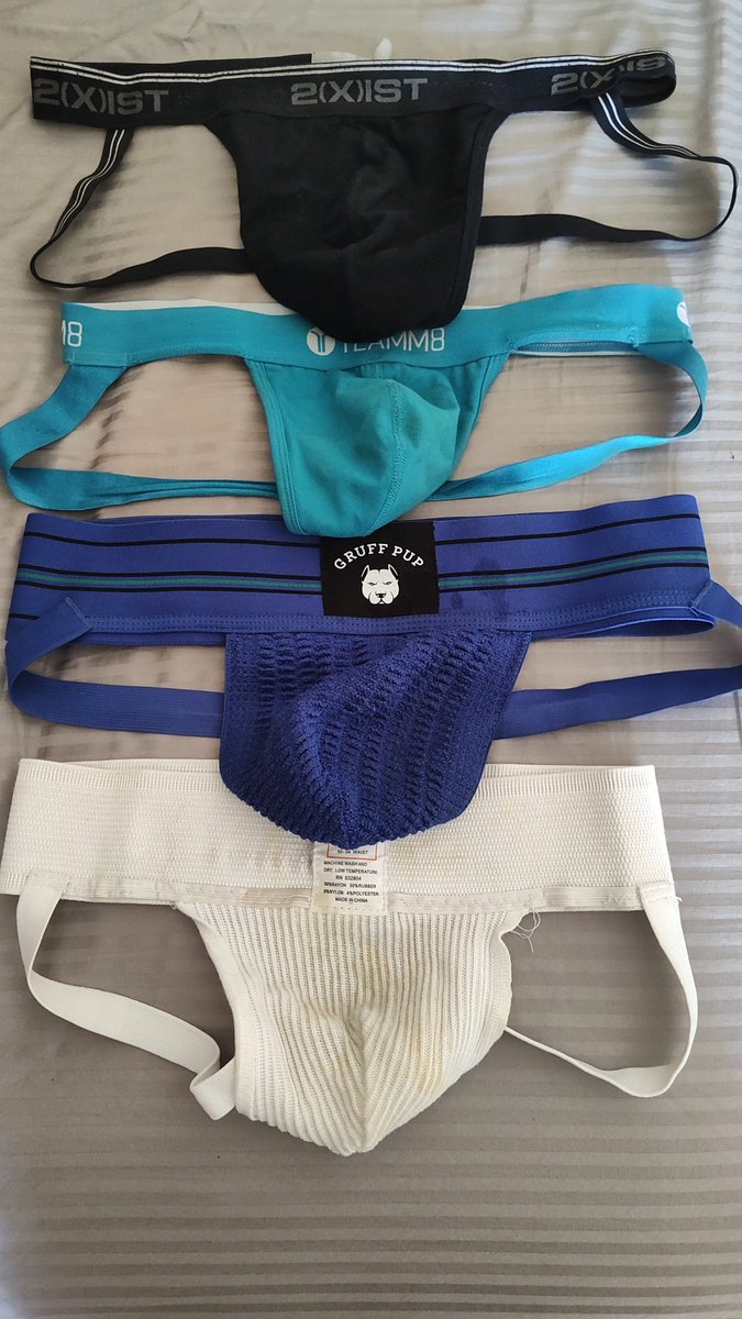 Phxtristar's tweet photo. @sneaker_mask Thanks to @veritasok @deanmichaelz @onebig__tattoo @Boatin_Rob
#JockstrapCollection
#Scented #SeedStained https://t.co/Vjyg9Mehpj