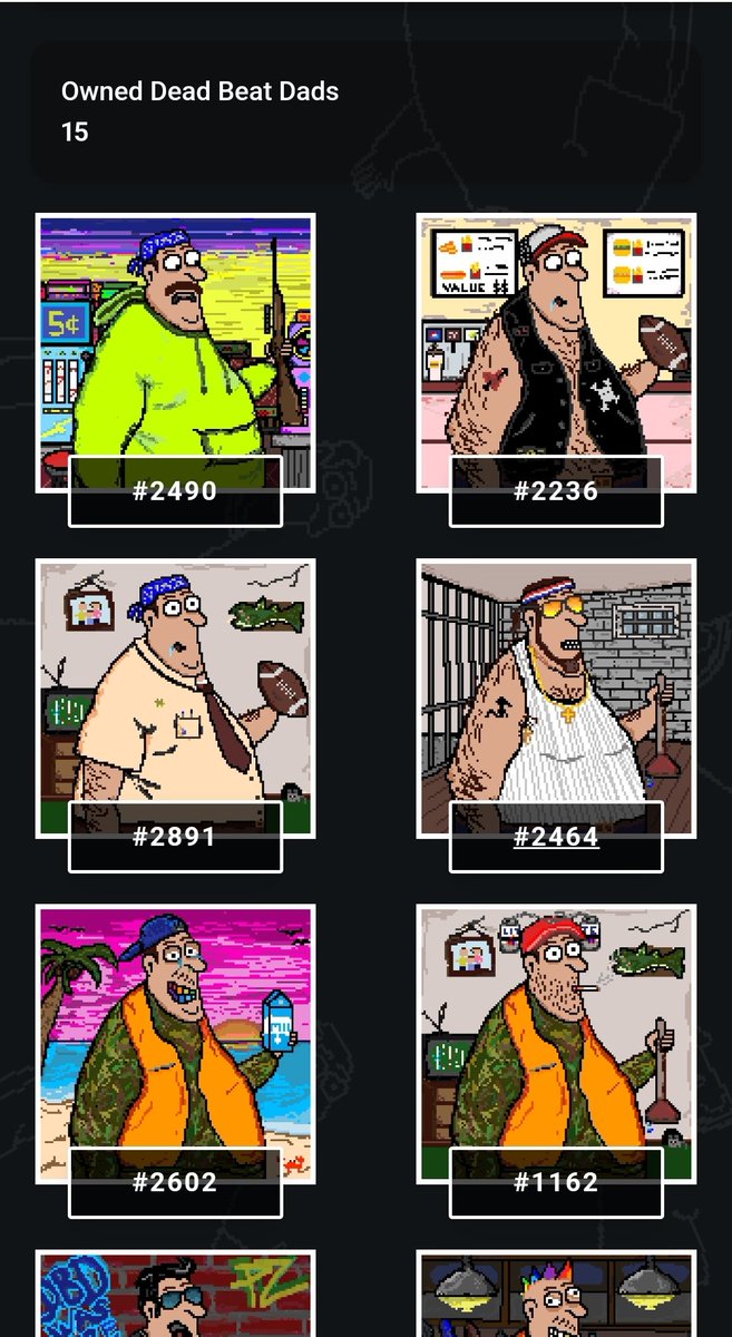 usearubber's tweet image. I like what @zolape01 is doing with this project #deadbeatdads and see his vision, especially with the new nfts dropping, plus I hold 15 lol #CRO #crofam