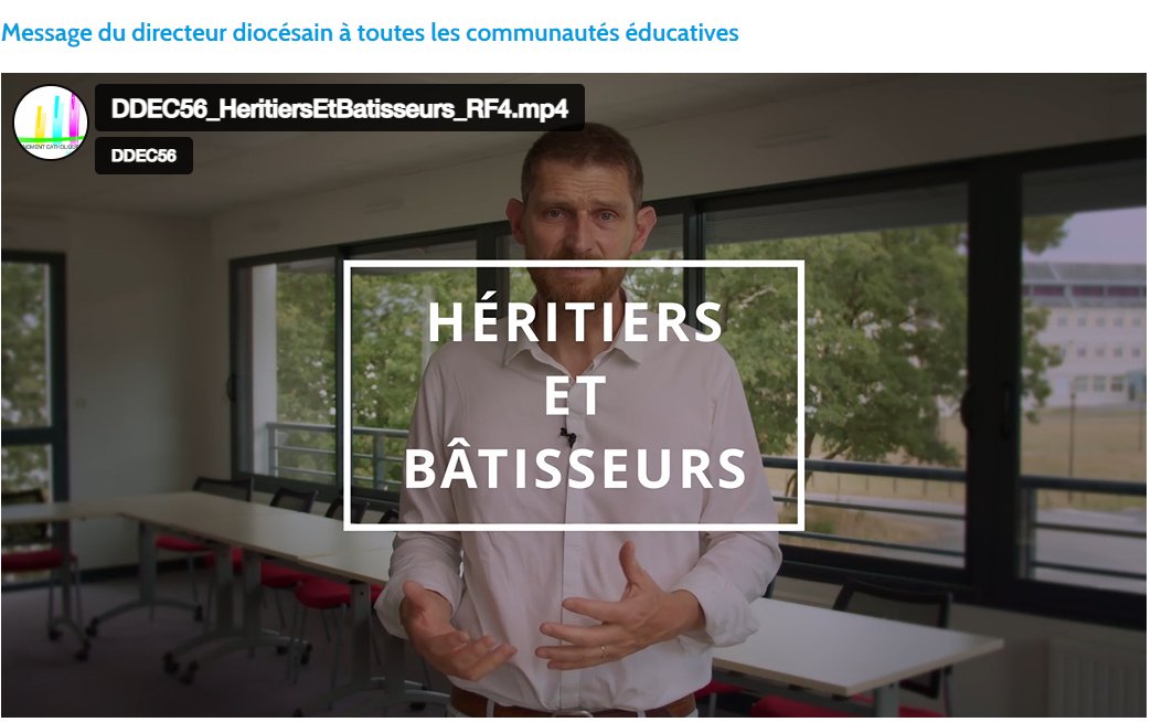 L’invitation qui a été adressée à toutes les communautés éducatives de nos établissements EC 56 en vue de ce rendez-vous de chantier de demain 8 février : 
vimeo.com/741856053

#RDVdeChantier #Horizon2030 #EC56