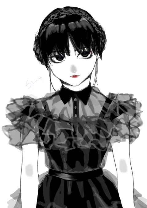 何ヶ月かぶりにおえかきした 