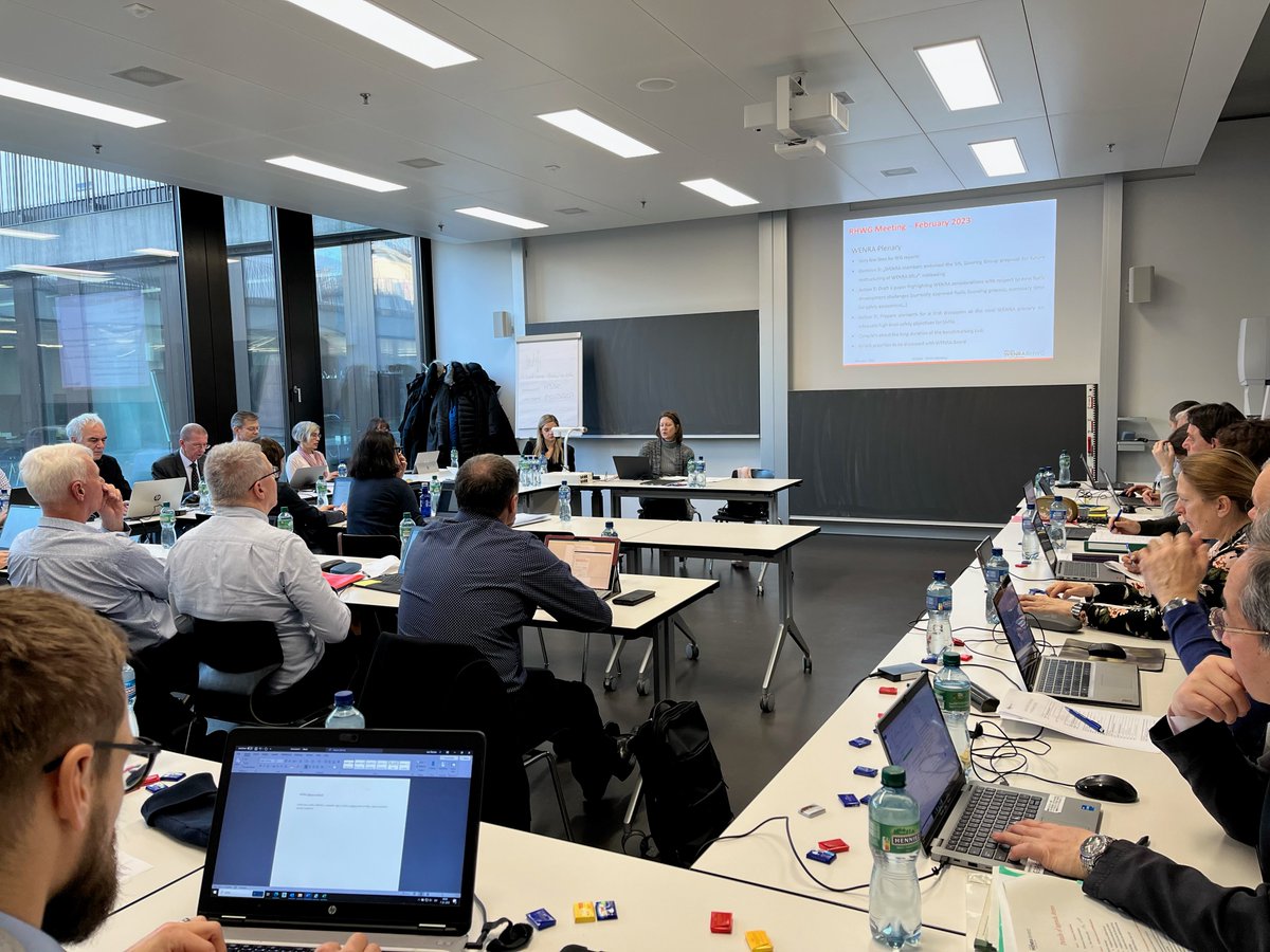ENSI_CH's tweet photo. From 7 to 10 February, #ENSI is hosting a #WENRA meeting with 30 experts from different countries. The Reactor Harmonisation Working Group (RHWG) of WENRA meets three times a year to exchange views on reactor safety issues: https://t.co/mrKwmtyE2Q https://t.co/eyRQPjbSEL