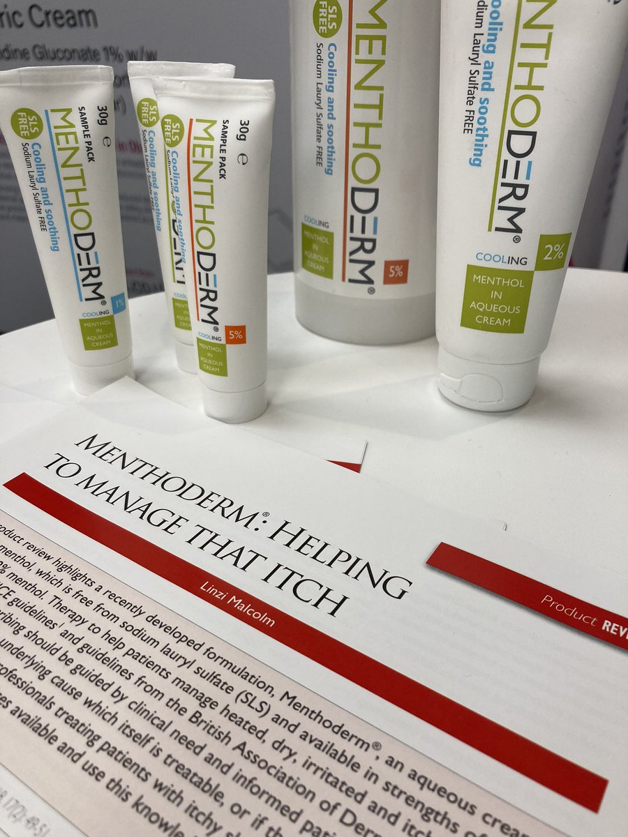 DermaUKLTD's tweet photo. We’re here today at the @MidwiferyForum London Festival. Come along and get some Menthoderm samples for yourself and your department #LondonMMF2023 https://t.co/GlbRRXUt9F