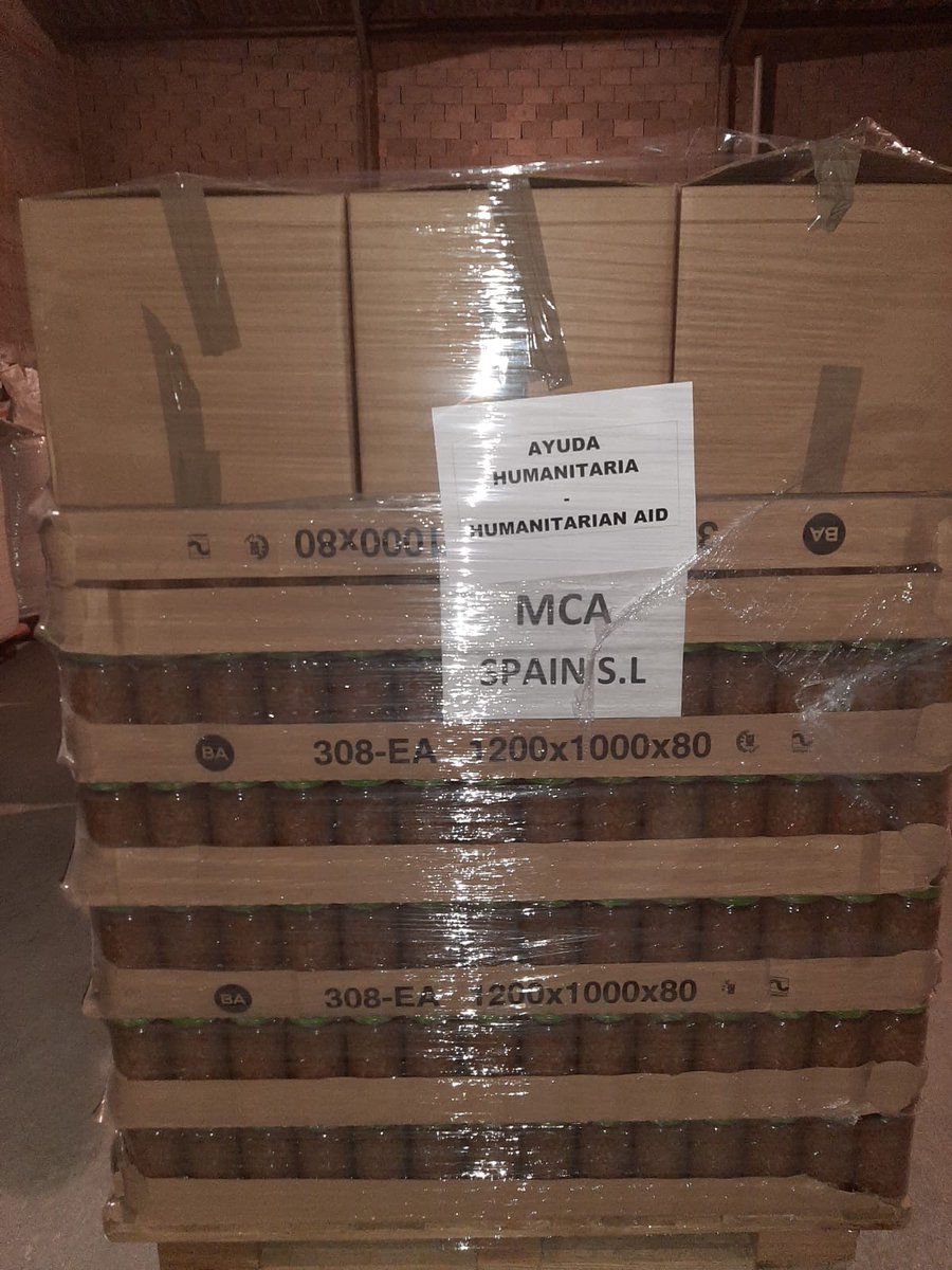 mca_spain's tweet photo. La guerra en Ucrania lamentablemente continúa y seguimos dando apoyo con el envío de alimentos junto con otras empresas que aportan también su granito de arena.
En esta ocasión compartimos la noticia de la ONG "CDA" Tsyganok Oksana Anatoliyivna Edorp https://t.co/G63OB9PX8C