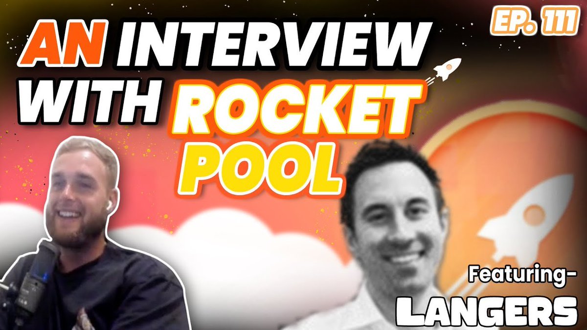 blocmates's tweet photo. I had the pleasure of sitting down with @langerstwit from @Rocket_Pool last week to chat about the following:

🚀 The basics of Rocket Pool, $RPL and $rETH
🚀 What is the Atlas upgrade?
🚀The effects of the Shanghai Upgrade on LSDs &amp; more... 

Enjoy! 

https://t.co/Q8x7w4Vzld https://t.co/SEJBjZ4lkO