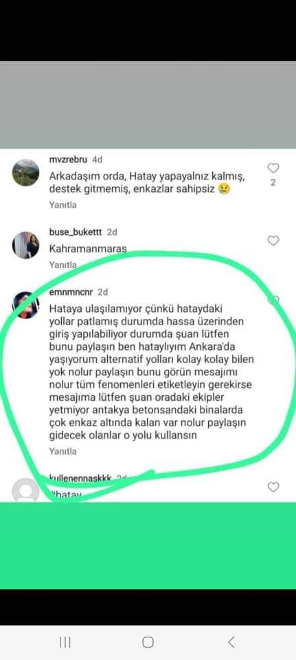 Bildiğiniz bütün yardım kuruluşlarının görmesini sağlayın lütfen #hatayyardimbekliyor #AFADhatay #AHBAP