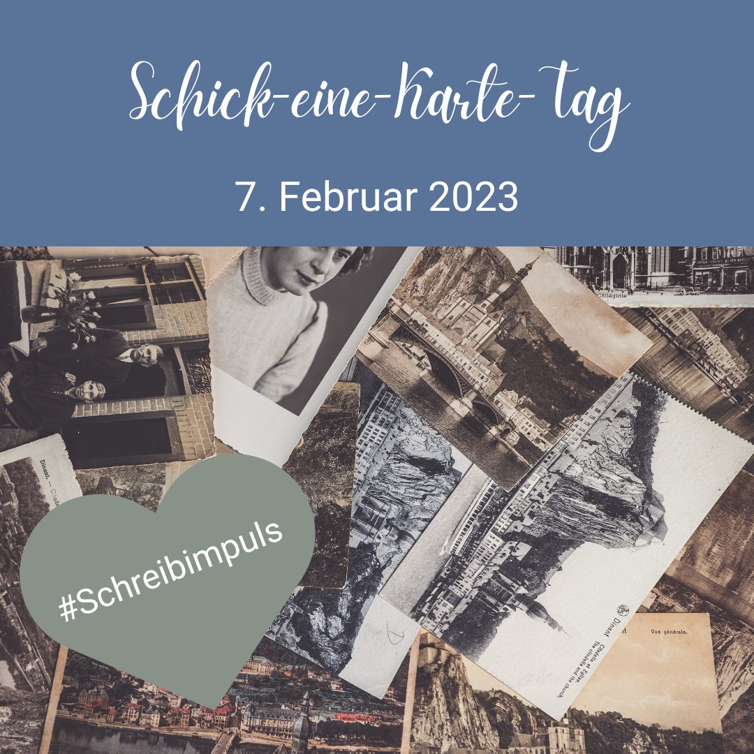 schreibfreuden's tweet image. Heute feiert man den &quot;Send a Card to a Friend Day&quot;! Lass doch heute mal deine Hauptfigur eine Karte verschicken: Wem würde sie #schreiben? Möchte sie sich für etwas entschuldigen? Vielleicht gab es ja einen Streit? #schreibimpuls #kreativesschreiben