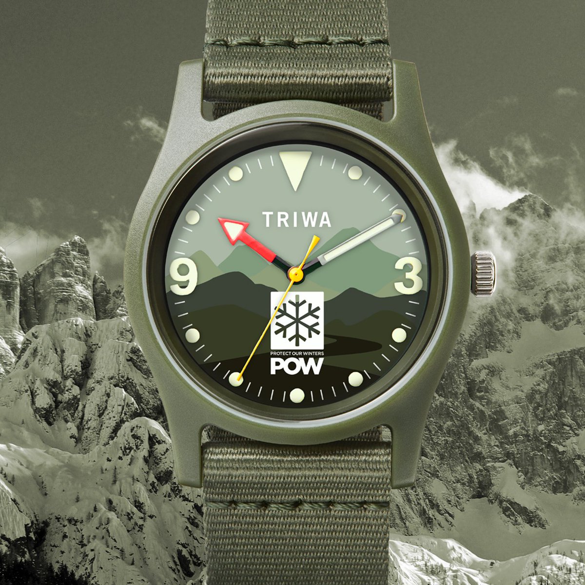 triwaworld's tweet photo. Time for Snow
Made from recycled ocean plastic in collaboration with @protectourwinters For each watch sold 15% goes back to POW. #timeforchange #timeforsnow https://t.co/70S9Nhy88g