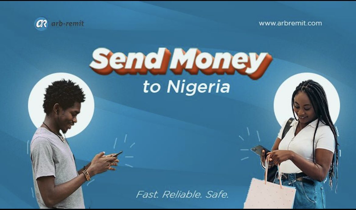 Arb_Remit's tweet image. ArbRemit enables you to swiftly send money from the U.K to Nigeria with just few clicks.
#naira #sendmoneyonline #sendmoneyfromtheuktonigeria #sendmoneytonigeria #nigeriansindiaspora #africansindiaspora #nigeriansinuk #onlinemoneytransfer #cheapestway #exchangerate #bestrates
