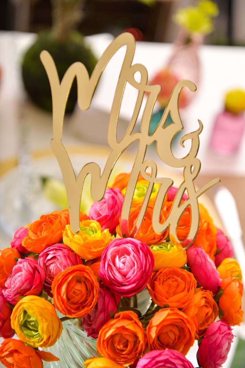 #weddingwednesday 
One of the wedding trends for 2023 looks to be bright colours.. Whether this is in the florals, the décor or the bridesmaid dresses, we're going to see lots more colour appearing in weddings this year 🌈