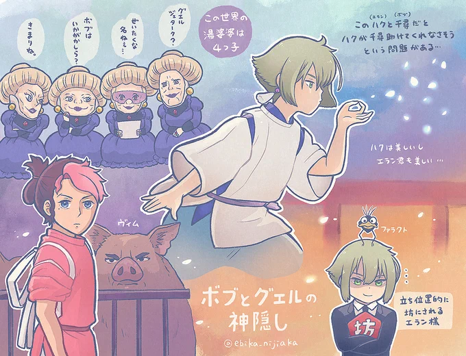 これはボブとグエルの神隠し 
