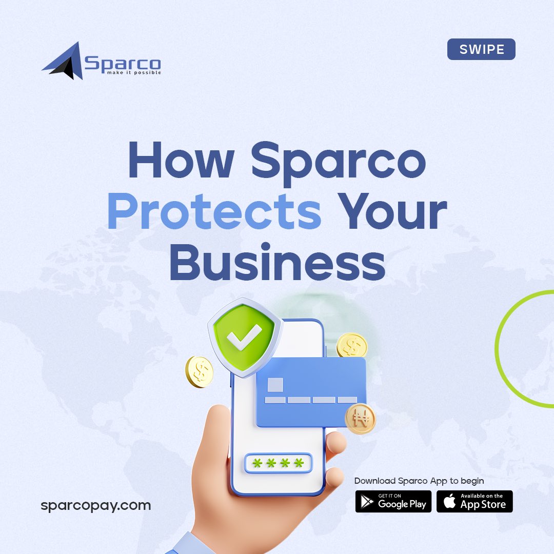 SparcoInc_'s tweet photo. Security is not just a buzzword at Sparco 🔐 

Rest assured that your information and money are in safe hands.

We are committed to the success of business 💯

#sparco #crossborderpayment #Nigeria #lagos #kano #africa #internationalpayment #import #export #naijabusiness https://t.co/Fn51r3DUUC