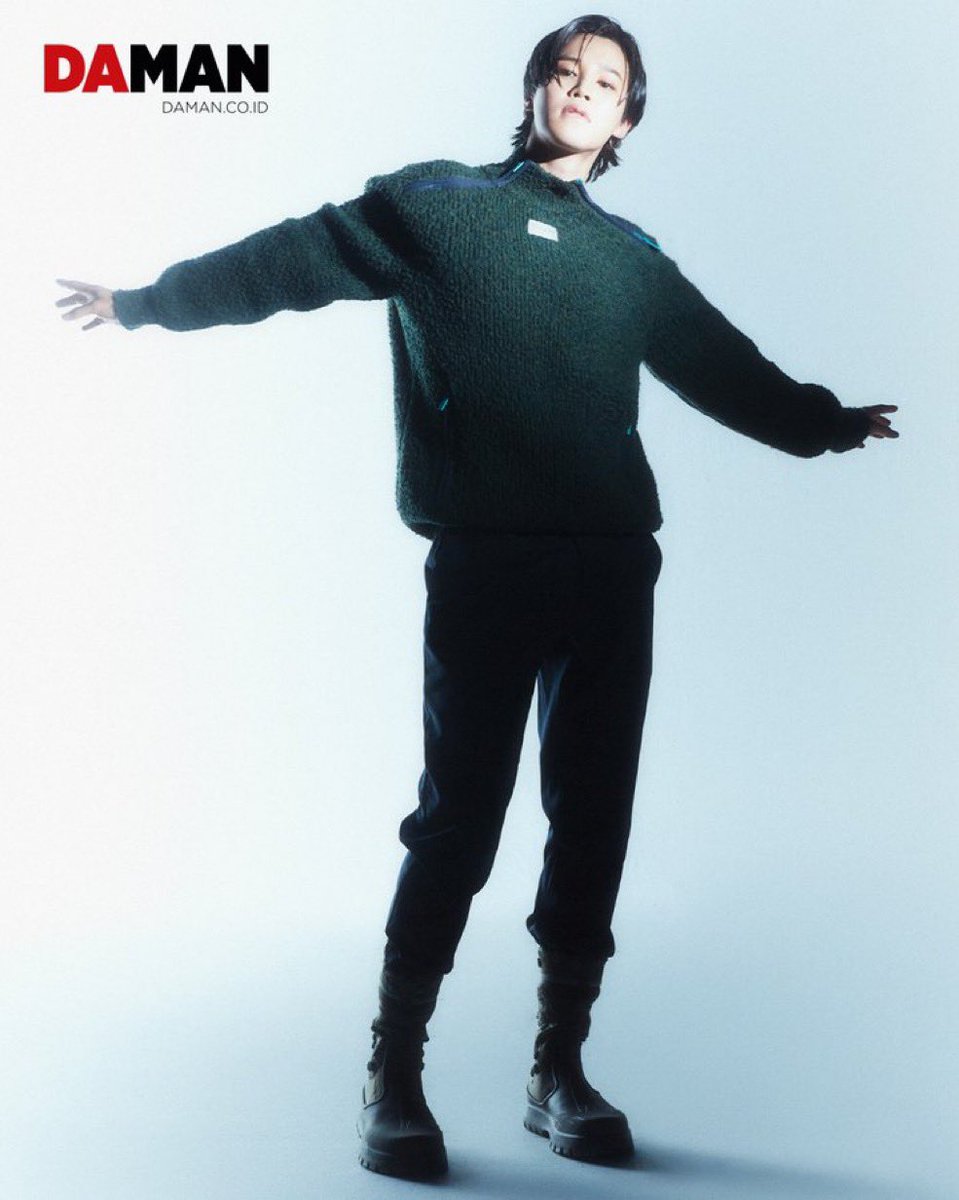 stussyjimin's tweet image. Jimin on the cover of DAMAN Magazine Feb/Mar 2023 Issue 📸