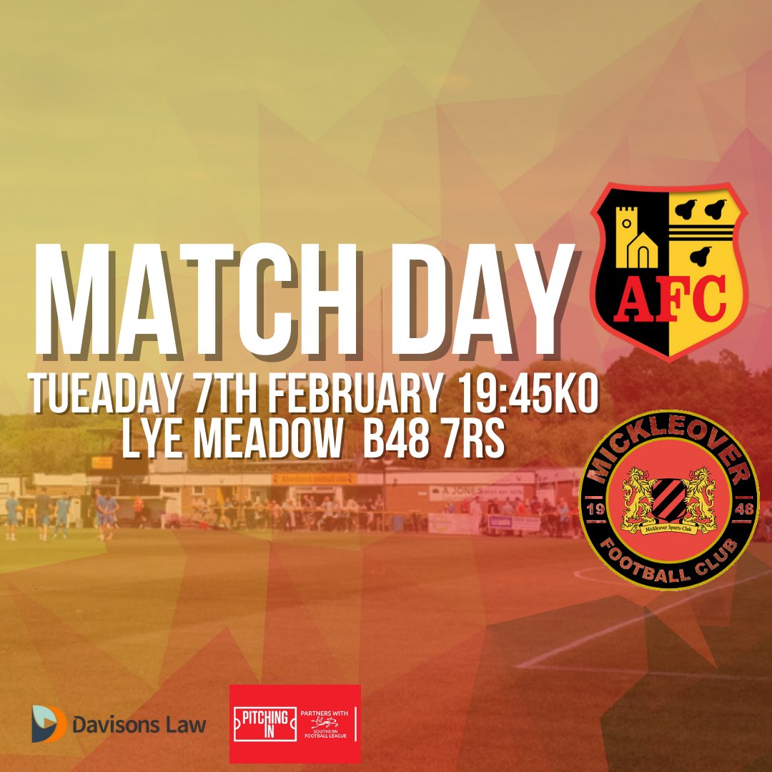 Alvechurch FC on Twitter "Tuesday night football under the lights💡 🆚