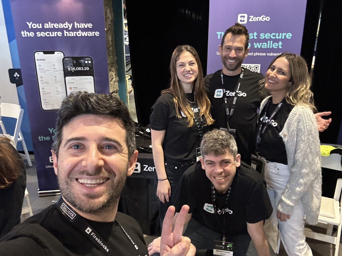 ZenGo's tweet photo. Who doesn’t love a conference 😎 

Come and visit the ZenGo booth @buildingblock_s! https://t.co/V9L3J1M2GB