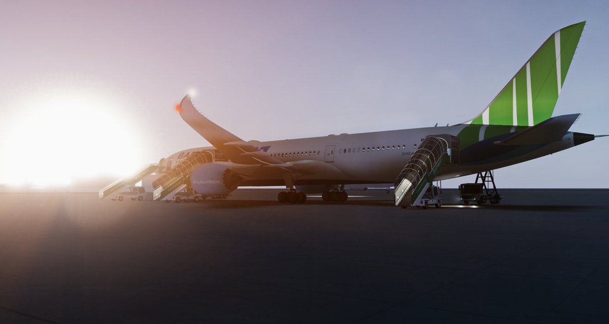 TomGD1's tweet image. Light, dark, and light again!
Using shaders, future lighting, and ambient control to match them!
#robloxaviation #roaviation 
Cool progress, ey?
Also, these shots are on IG as well :)