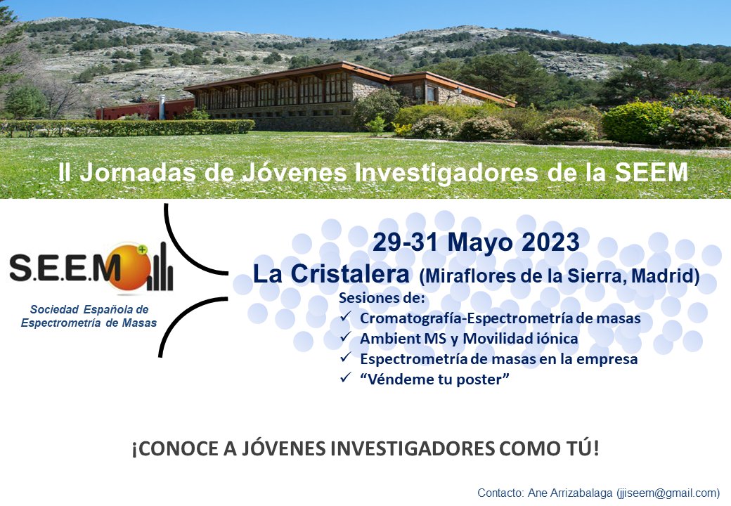 SEEM_MS's tweet photo. ¡Vuelven! 🤗
Las II Jornadas de Jóvenes Investigadores de la SEEM, un congreso para jóvenes, organizado por jóvenes, donde podrás divertirte, conocer gente y compartir tu investigación sin ningún tipo de presión 😄 https://t.co/zBxZ6YniEY